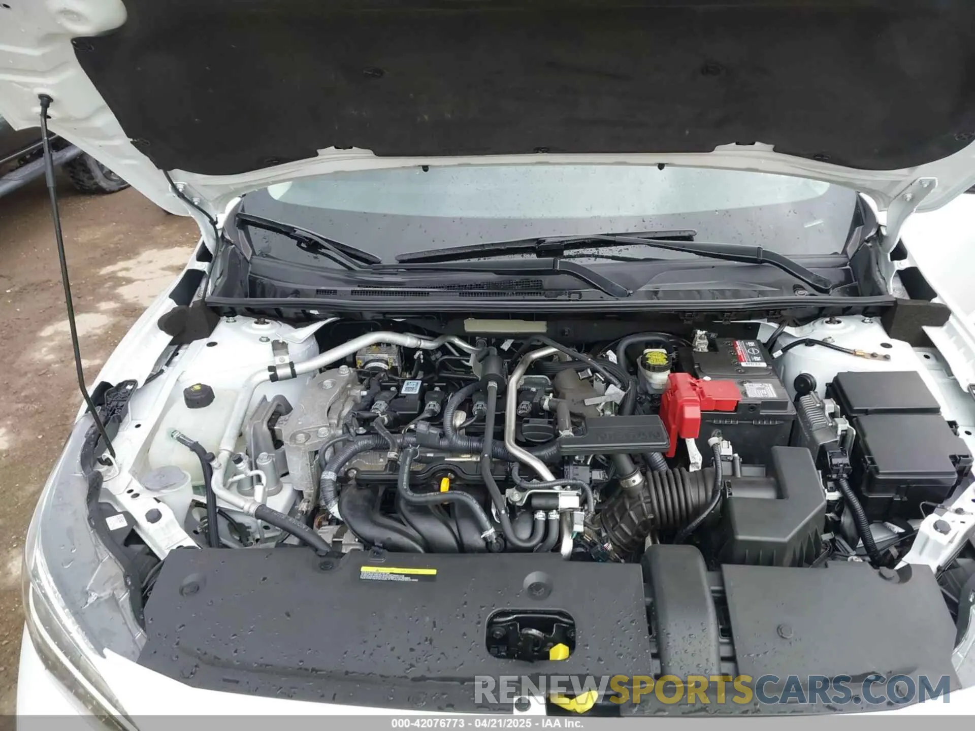 10 Photograph of a damaged car 3N1AB8DV9MY208332 NISSAN SENTRA 2021
