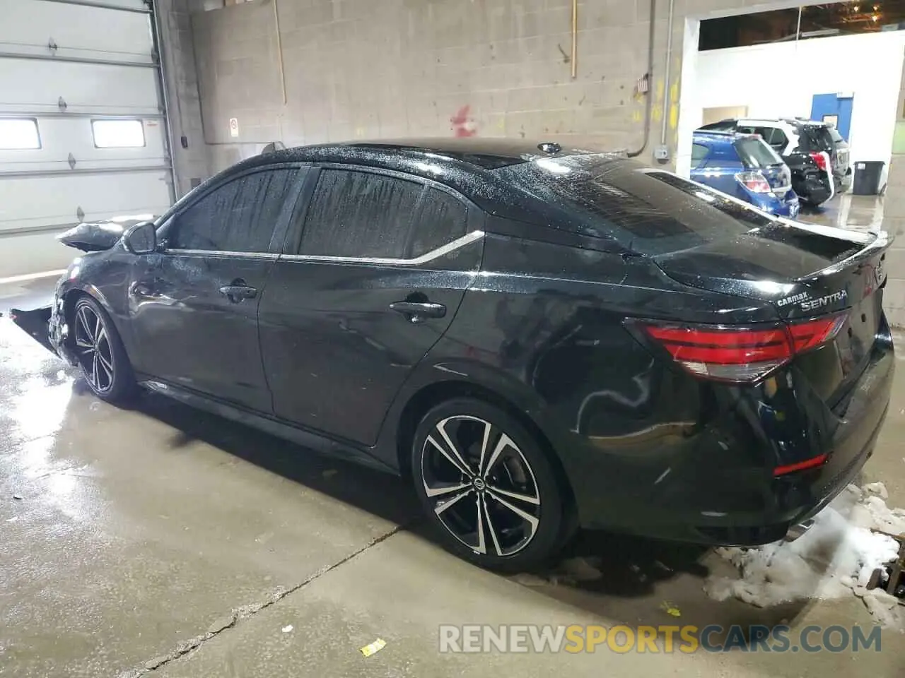 2 Photograph of a damaged car 3N1AB8DV9MY251486 NISSAN SENTRA 2021