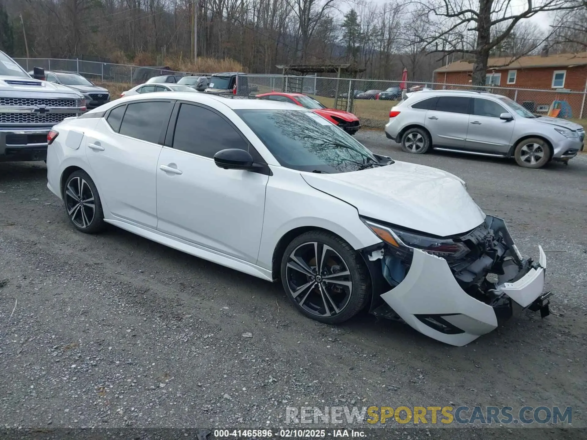 1 Photograph of a damaged car 3N1AB8DV9MY264996 NISSAN SENTRA 2021
