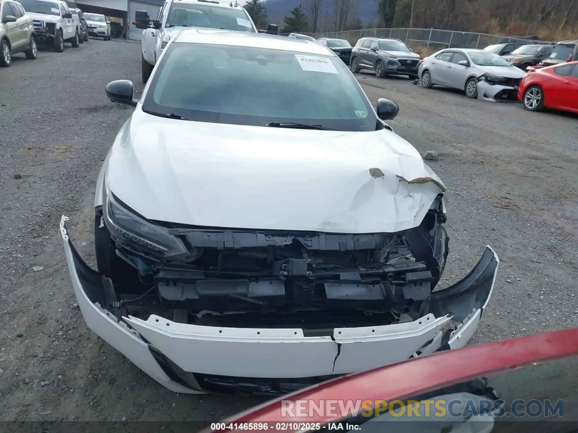 13 Photograph of a damaged car 3N1AB8DV9MY264996 NISSAN SENTRA 2021