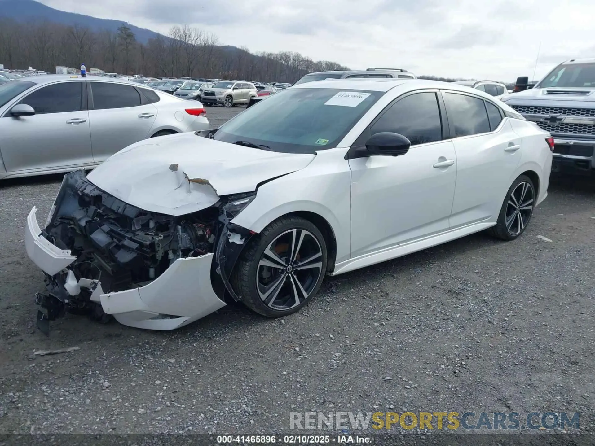 2 Photograph of a damaged car 3N1AB8DV9MY264996 NISSAN SENTRA 2021