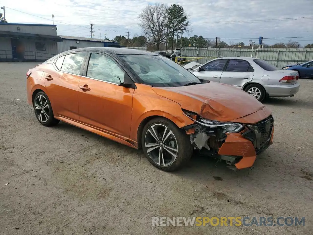 4 Photograph of a damaged car 3N1AB8DV9MY287145 NISSAN SENTRA 2021
