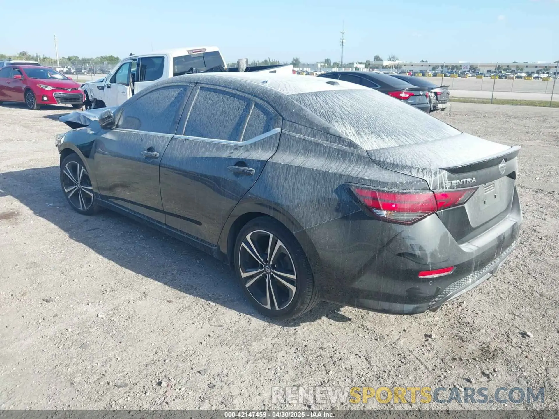 3 Photograph of a damaged car 3N1AB8DV9MY288232 NISSAN SENTRA 2021