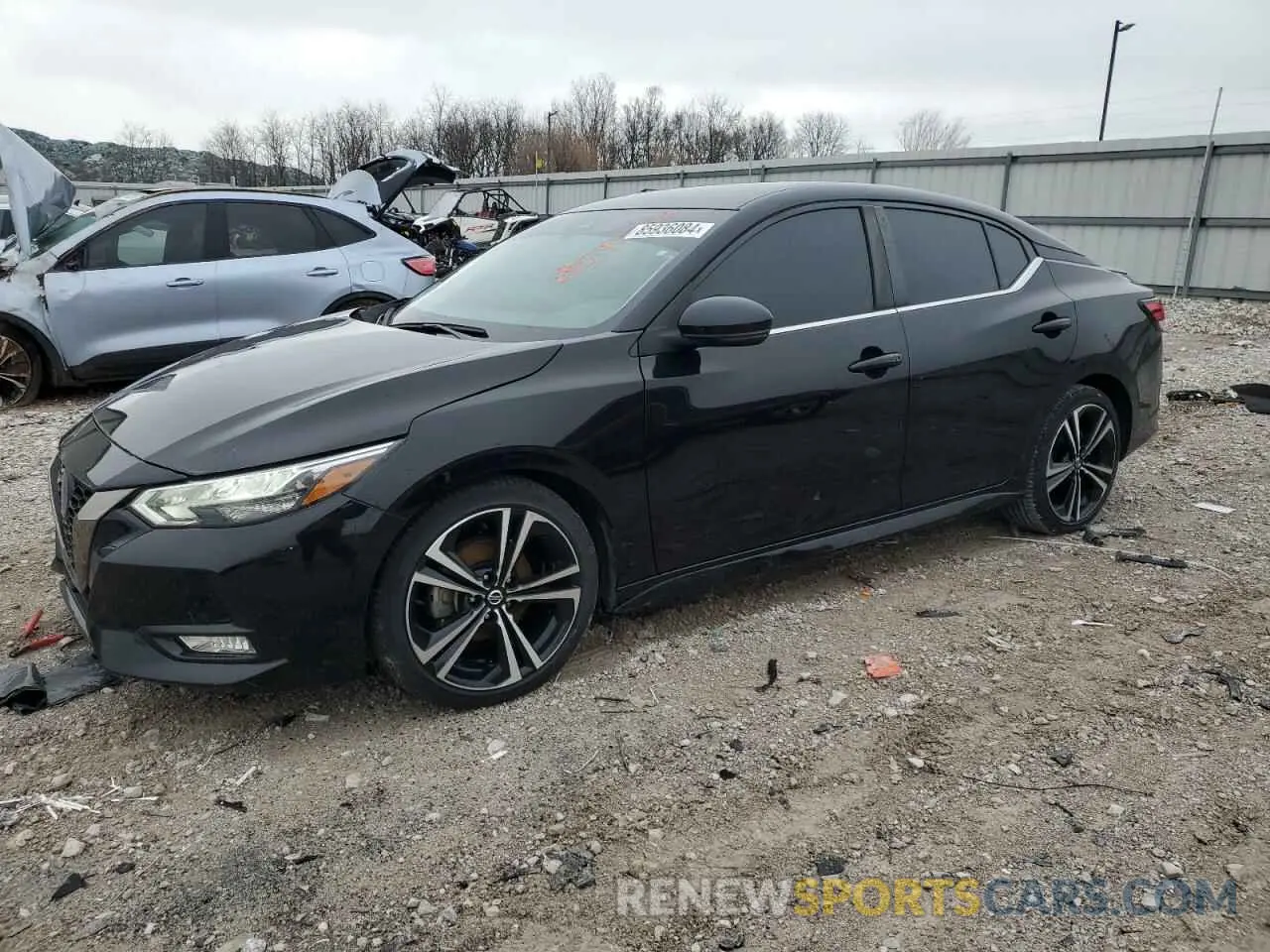 1 Photograph of a damaged car 3N1AB8DV9MY316319 NISSAN SENTRA 2021