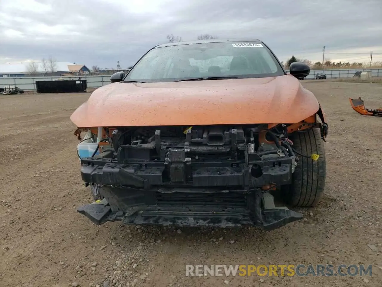5 Photograph of a damaged car 3N1AB8DVXMY205908 NISSAN SENTRA 2021