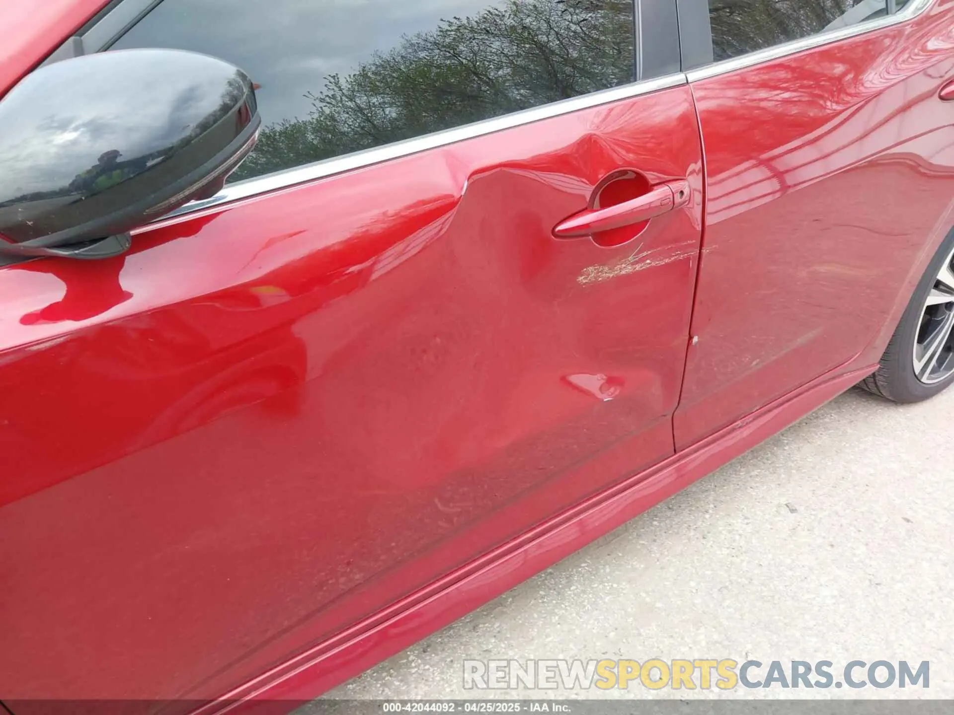 17 Photograph of a damaged car 3N1AB8DVXMY206346 NISSAN SENTRA 2021