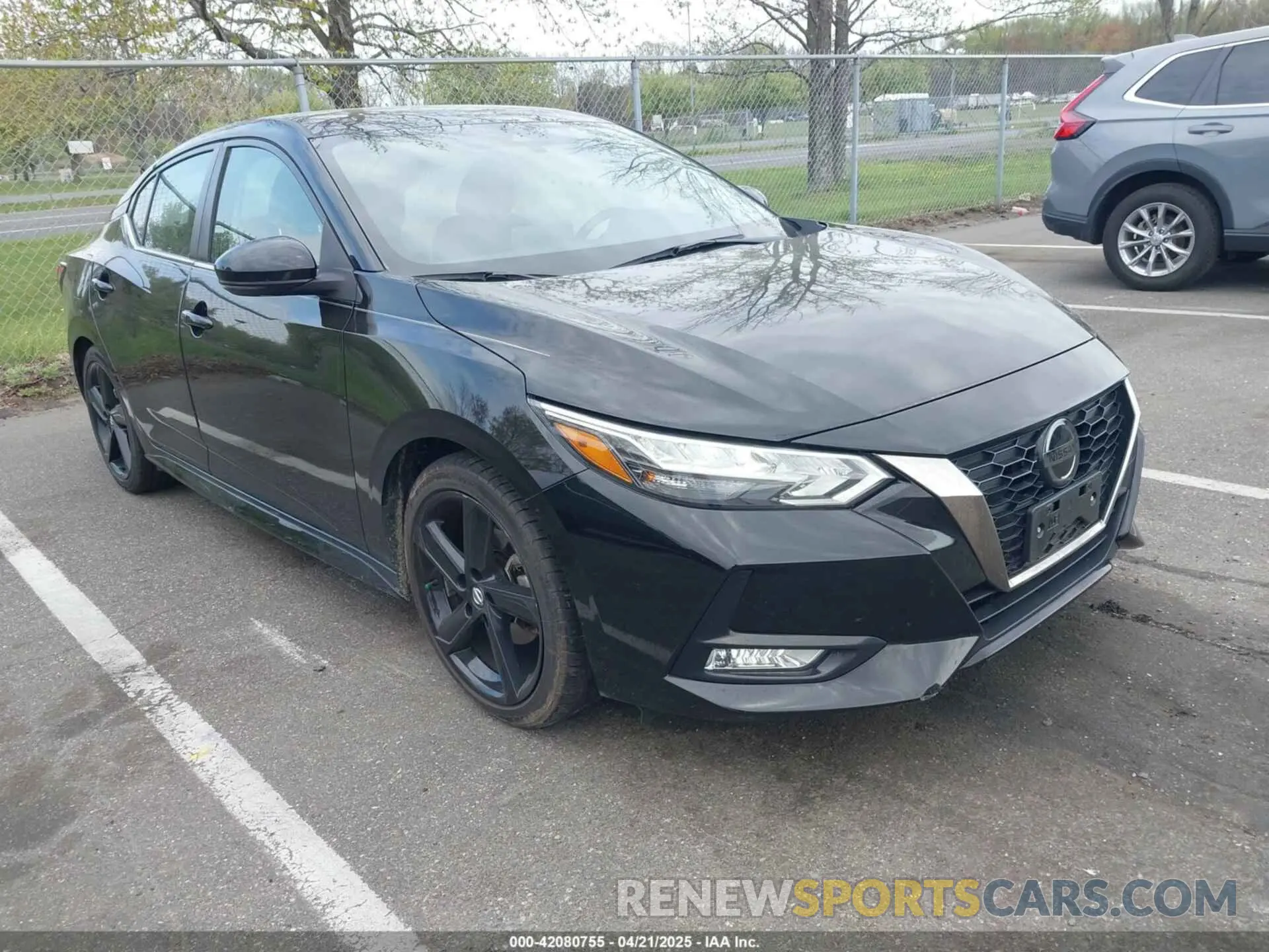 1 Photograph of a damaged car 3N1AB8DVXMY225950 NISSAN SENTRA 2021