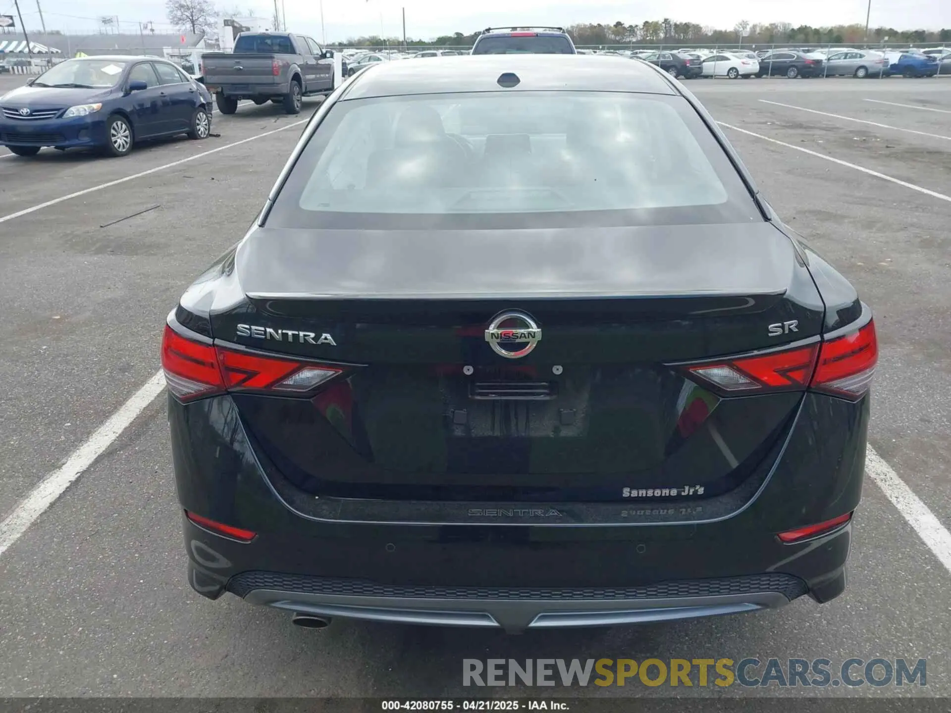 16 Photograph of a damaged car 3N1AB8DVXMY225950 NISSAN SENTRA 2021