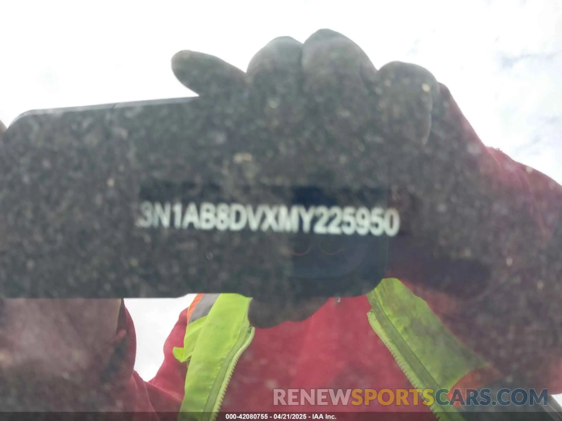 9 Photograph of a damaged car 3N1AB8DVXMY225950 NISSAN SENTRA 2021