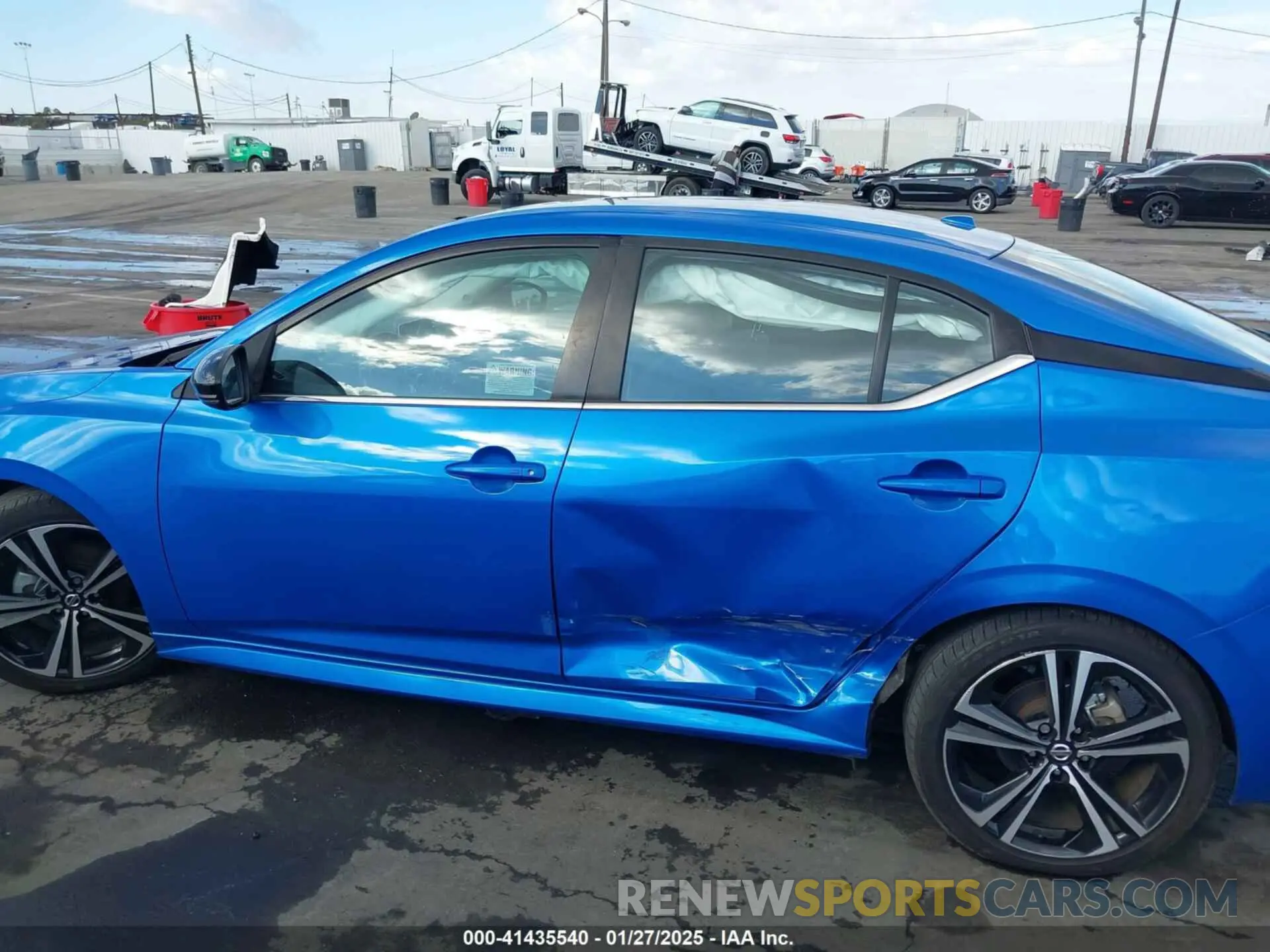 14 Photograph of a damaged car 3N1AB8DVXMY227391 NISSAN SENTRA 2021