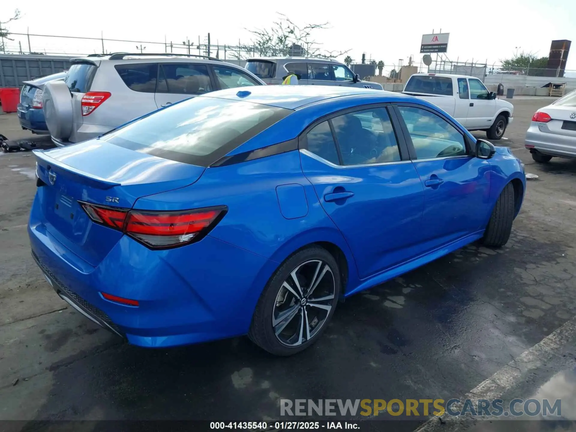 4 Photograph of a damaged car 3N1AB8DVXMY227391 NISSAN SENTRA 2021