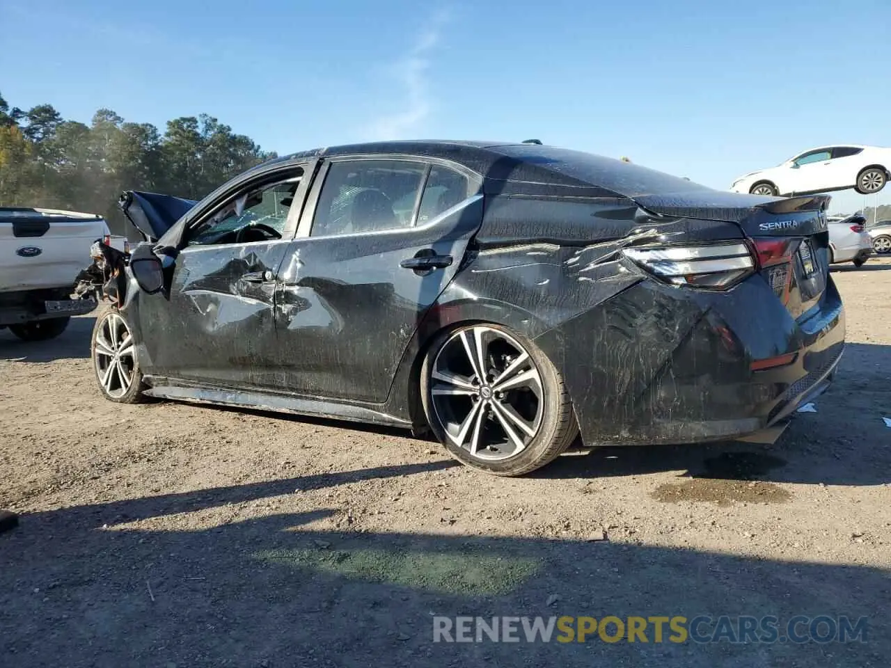 2 Photograph of a damaged car 3N1AB8DVXMY229710 NISSAN SENTRA 2021