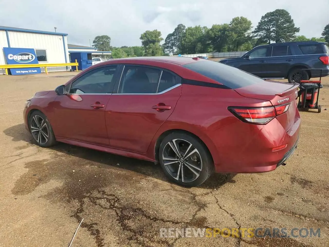2 Photograph of a damaged car 3N1AB8DVXMY248113 NISSAN SENTRA 2021