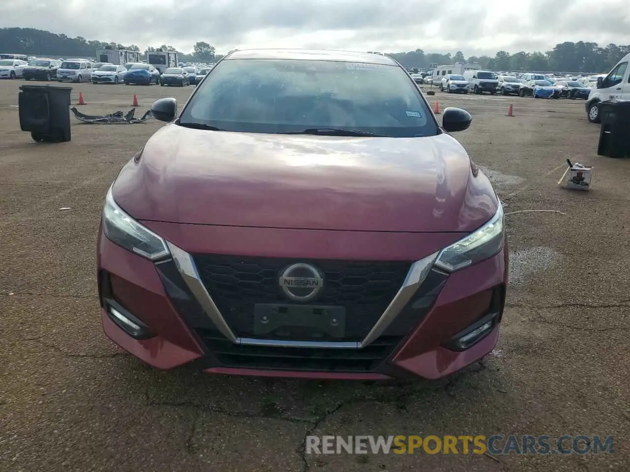5 Photograph of a damaged car 3N1AB8DVXMY248113 NISSAN SENTRA 2021