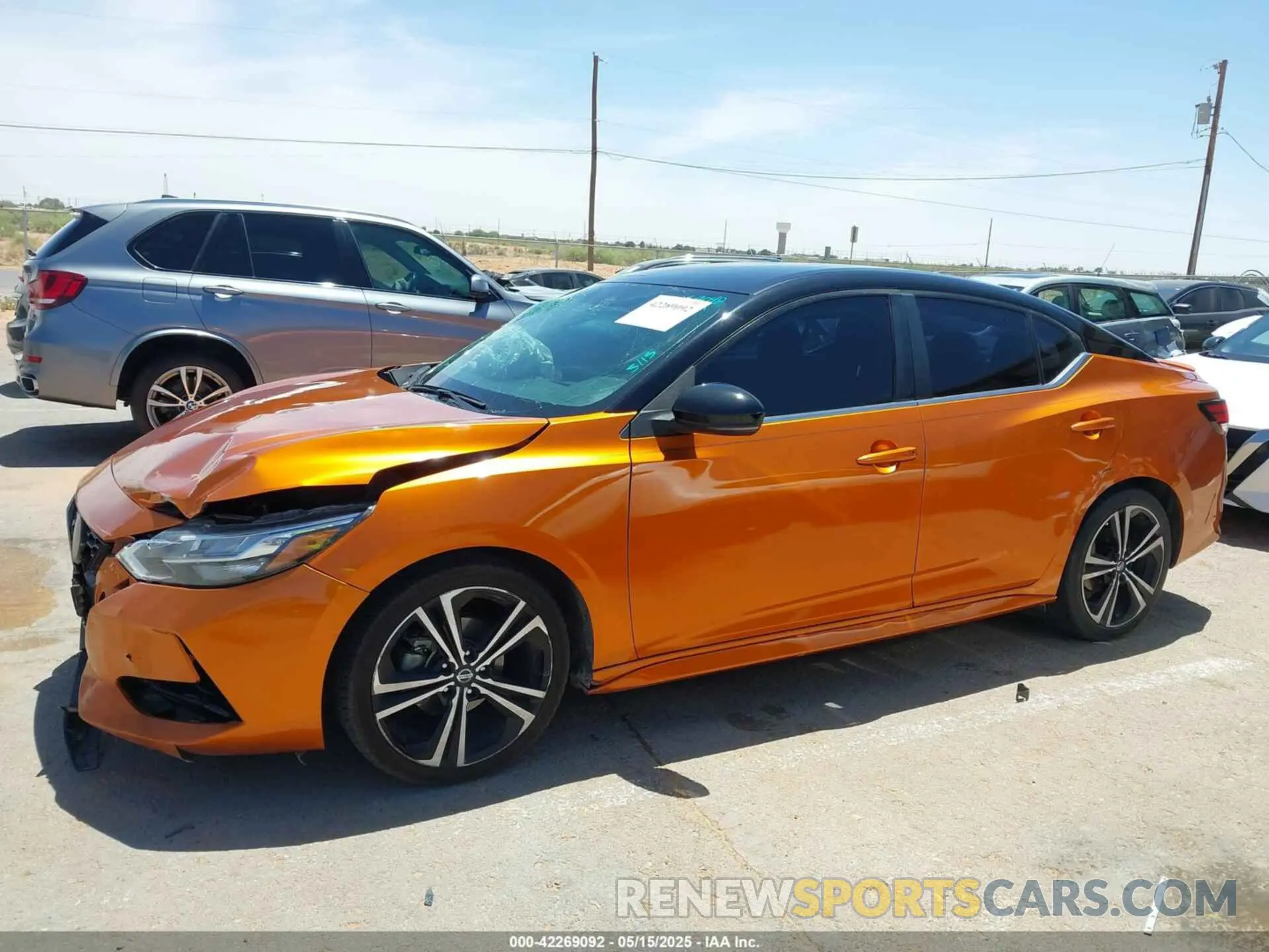 14 Photograph of a damaged car 3N1AB8DVXMY266451 NISSAN SENTRA 2021