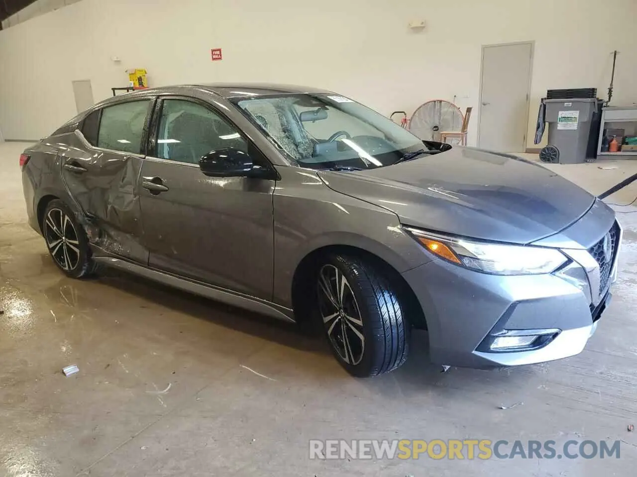 4 Photograph of a damaged car 3N1AB8DVXMY280799 NISSAN SENTRA 2021
