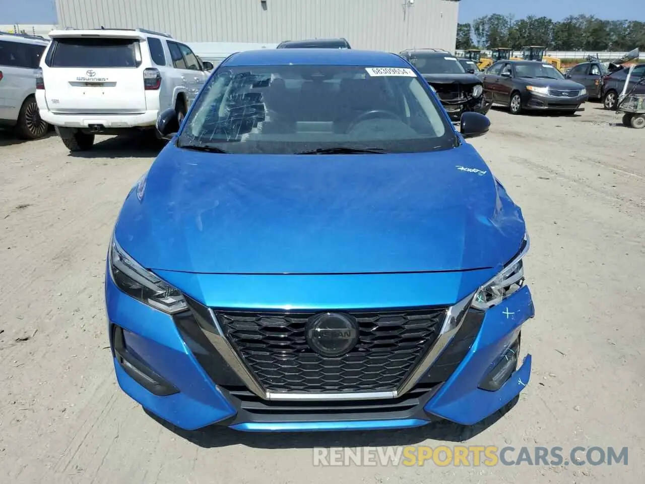 5 Photograph of a damaged car 3N1AB8DVXMY282827 NISSAN SENTRA 2021