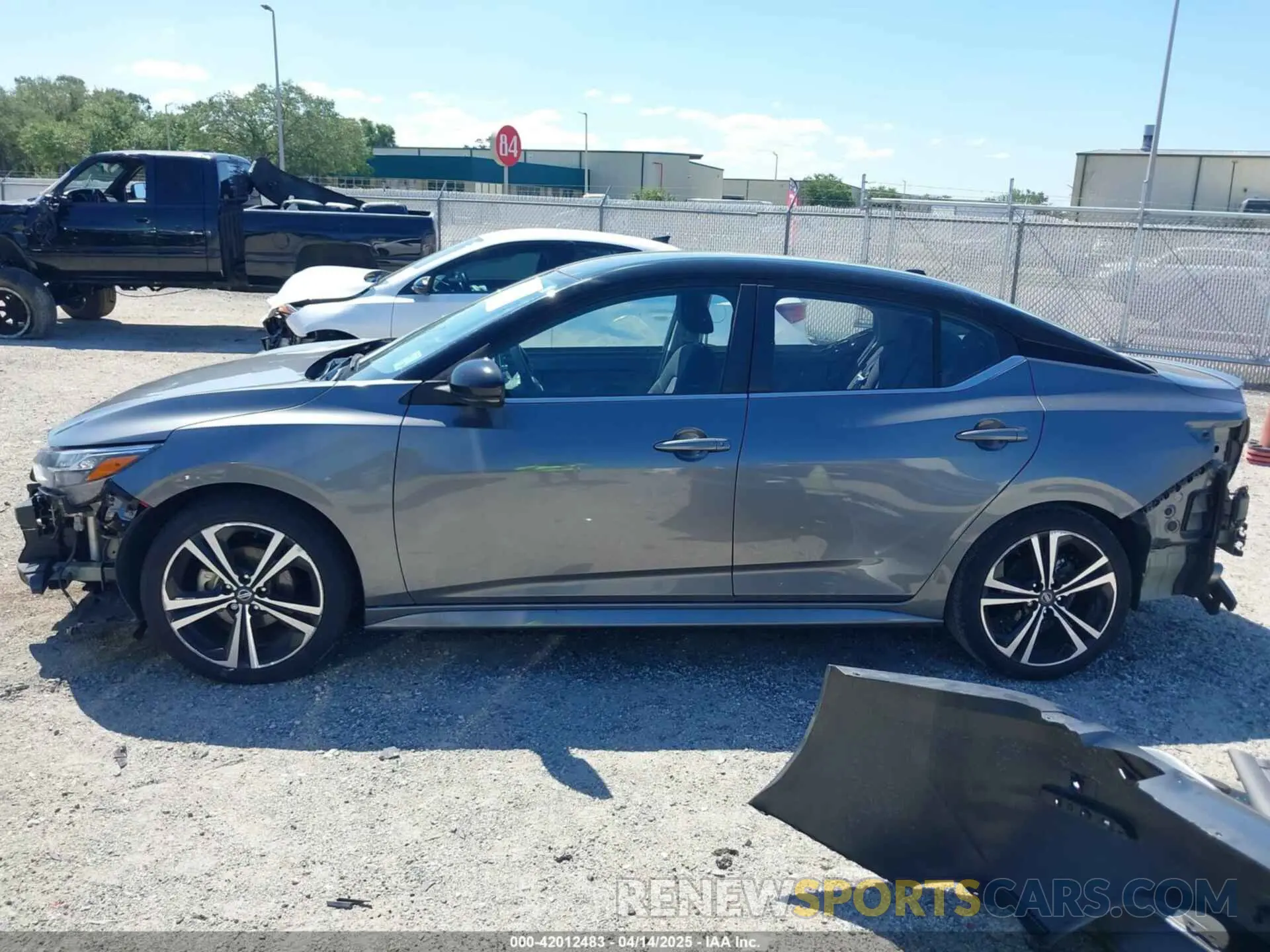 15 Photograph of a damaged car 3N1AB8DVXMY316815 NISSAN SENTRA 2021