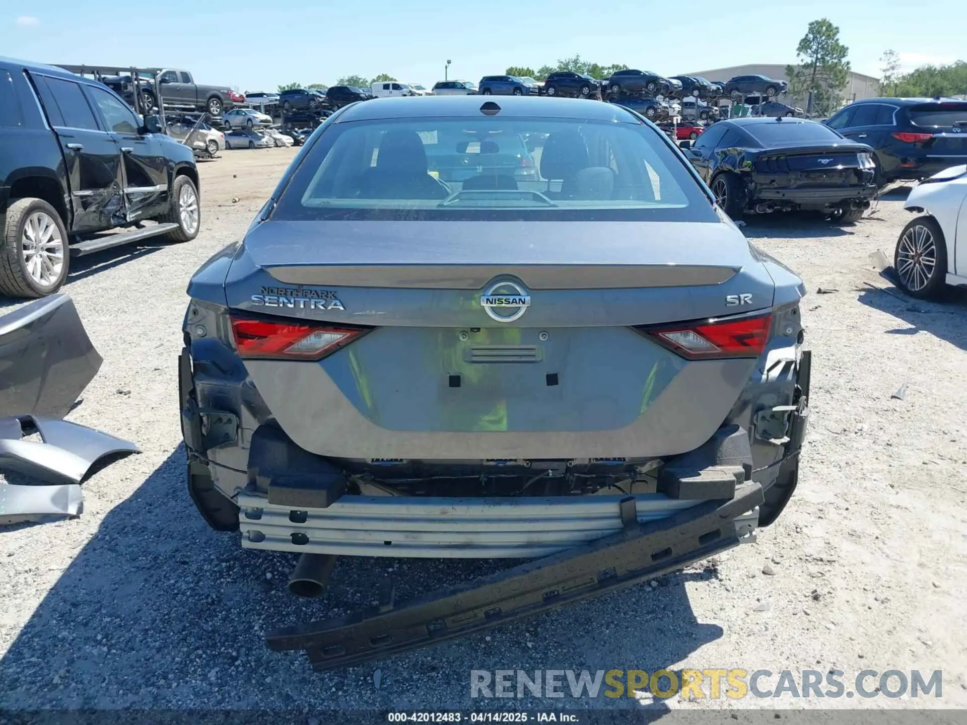 17 Photograph of a damaged car 3N1AB8DVXMY316815 NISSAN SENTRA 2021