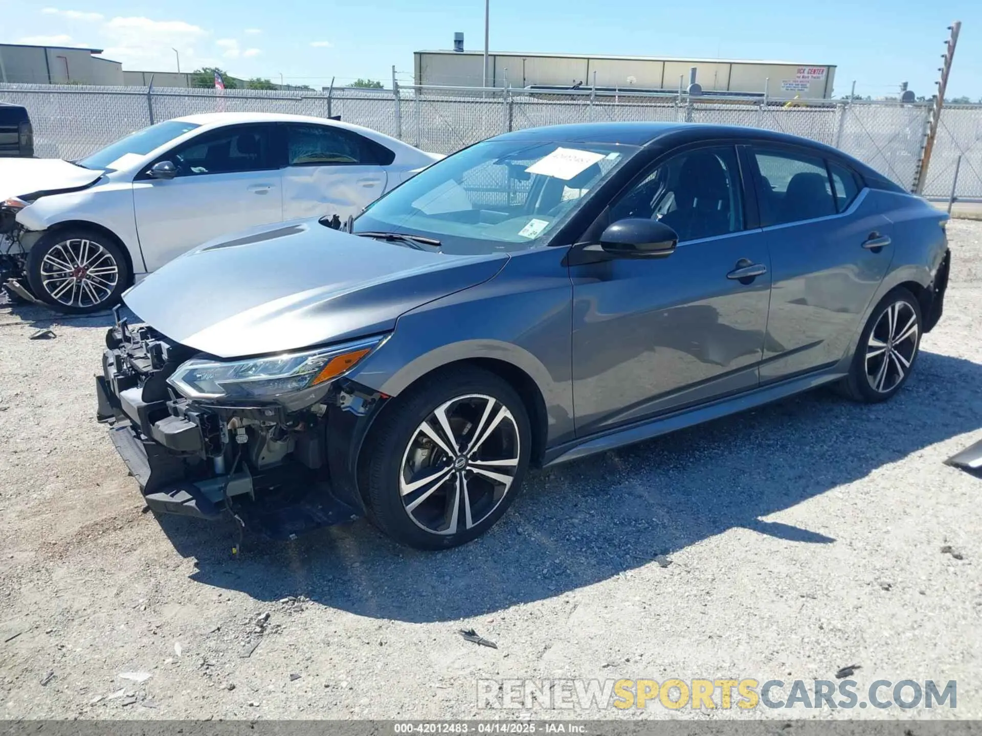2 Photograph of a damaged car 3N1AB8DVXMY316815 NISSAN SENTRA 2021