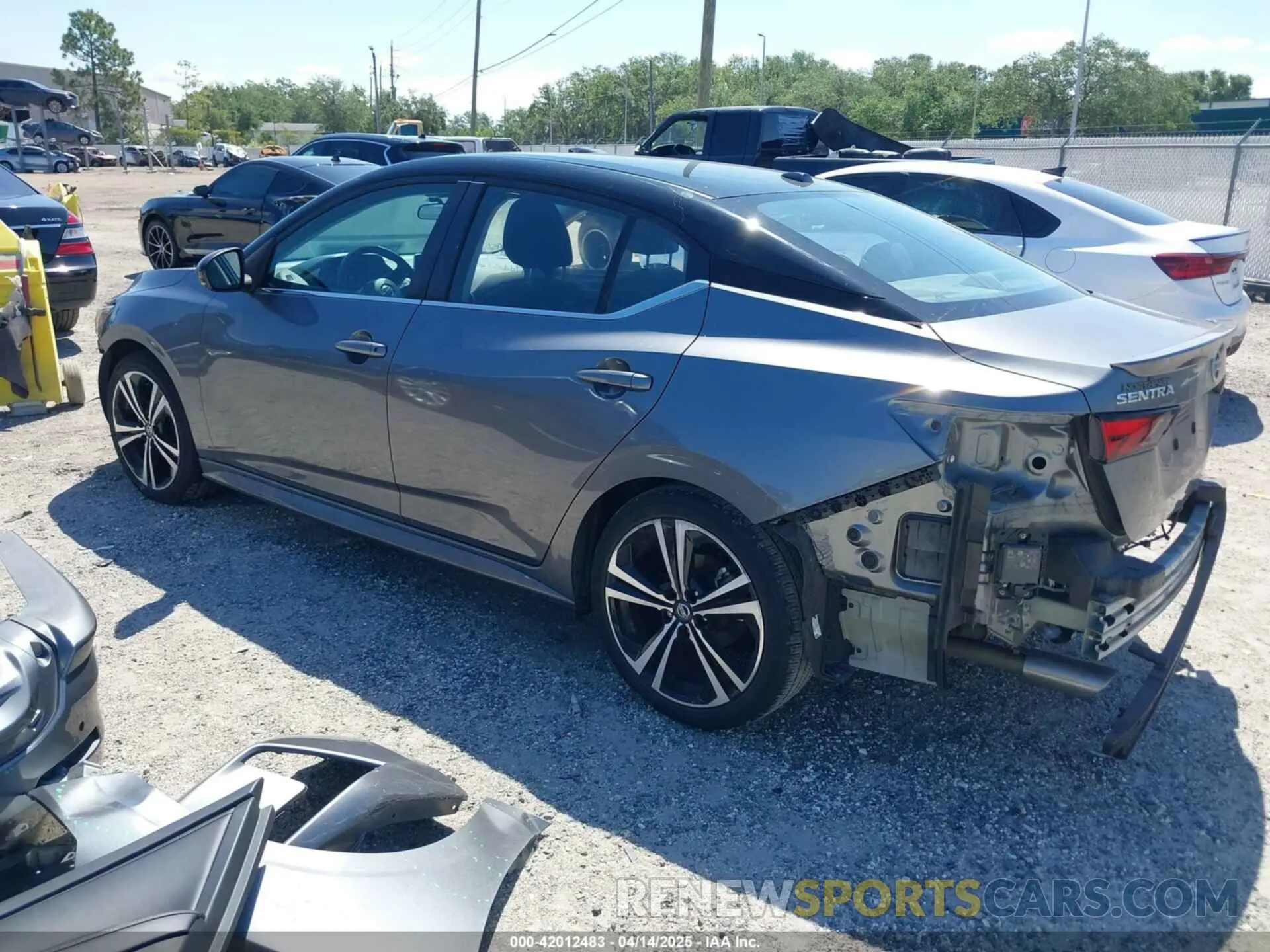 3 Photograph of a damaged car 3N1AB8DVXMY316815 NISSAN SENTRA 2021