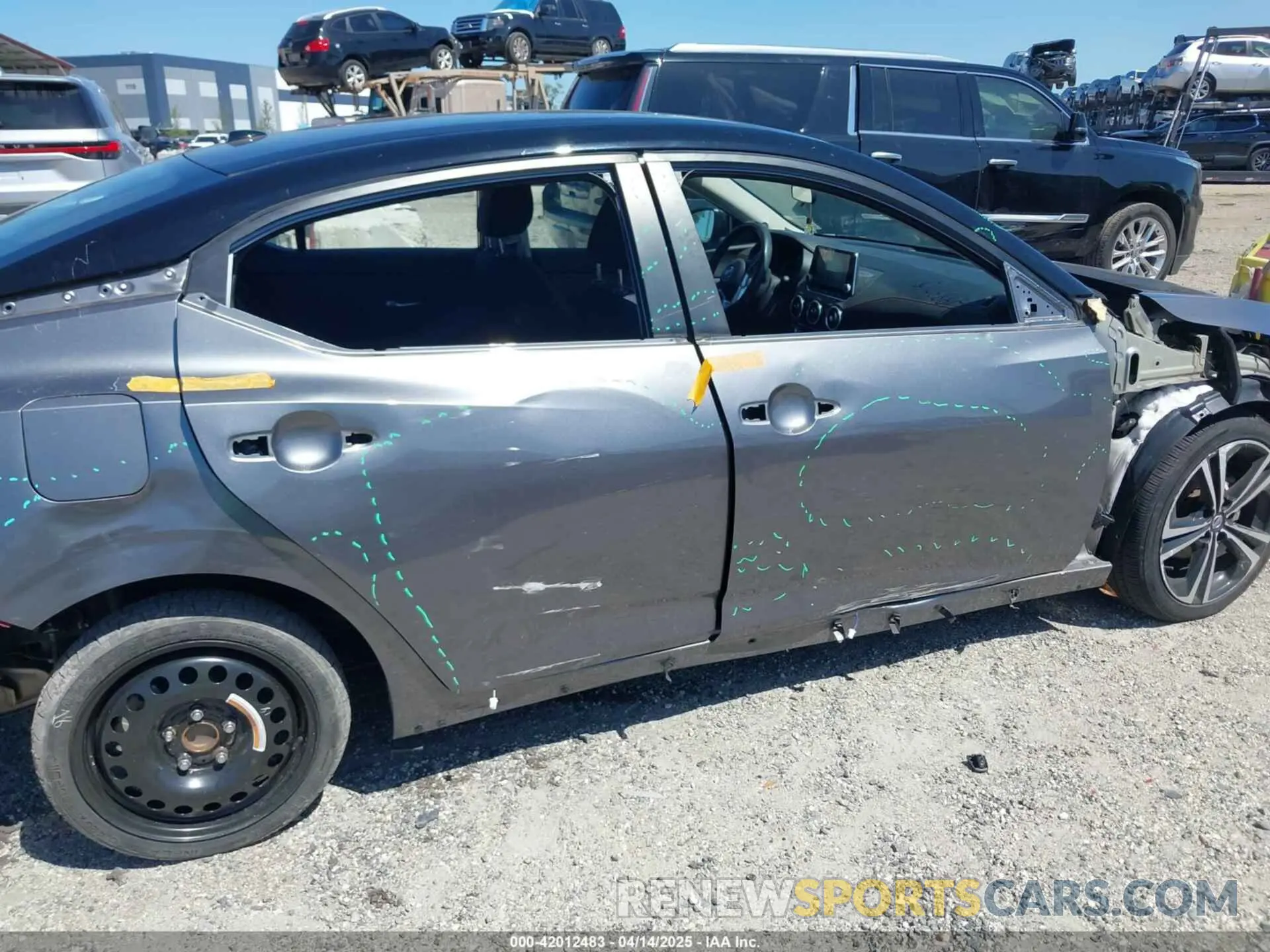 6 Photograph of a damaged car 3N1AB8DVXMY316815 NISSAN SENTRA 2021