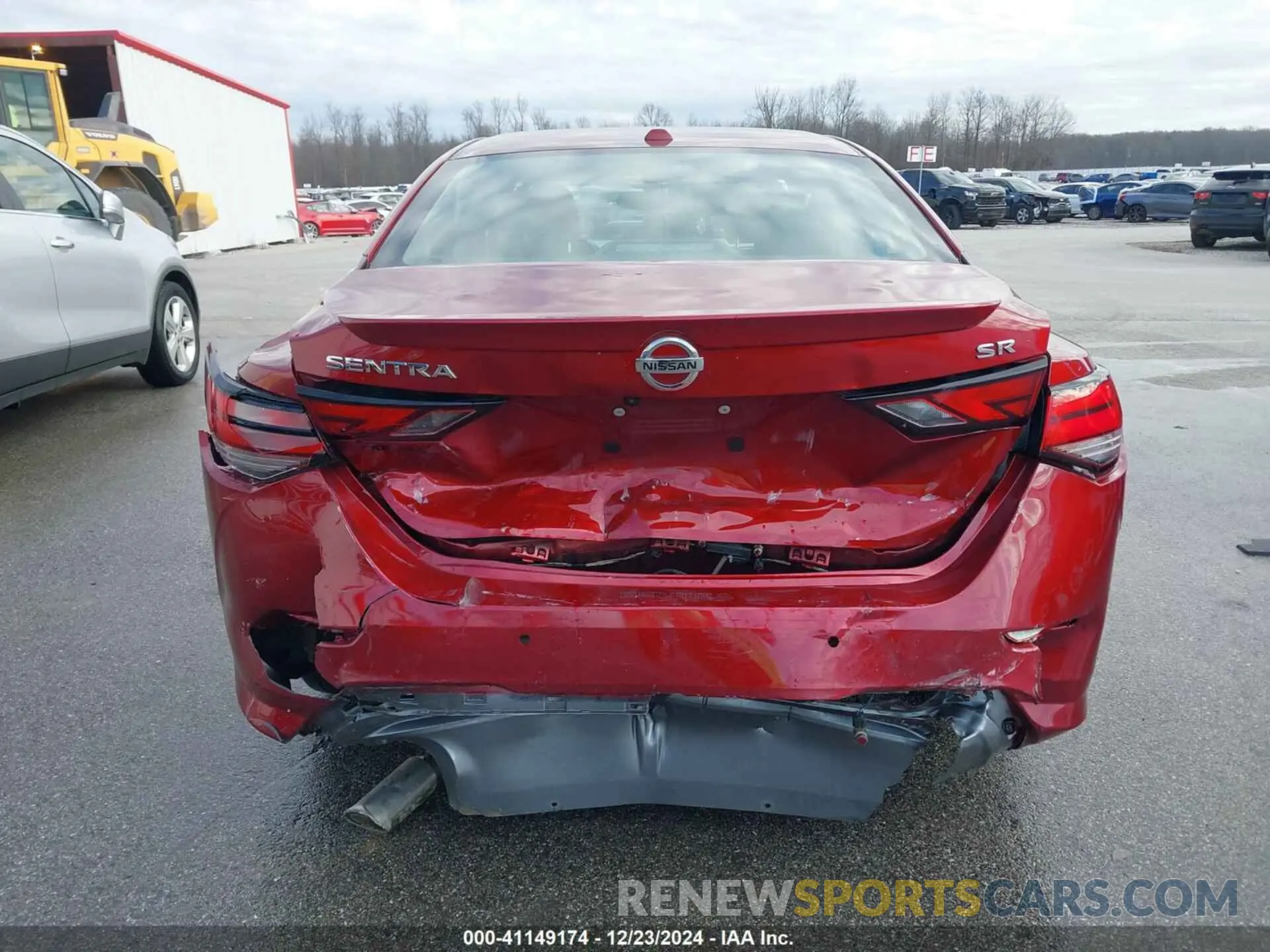 17 Photograph of a damaged car 3N1AB8DVXMY326342 NISSAN SENTRA 2021