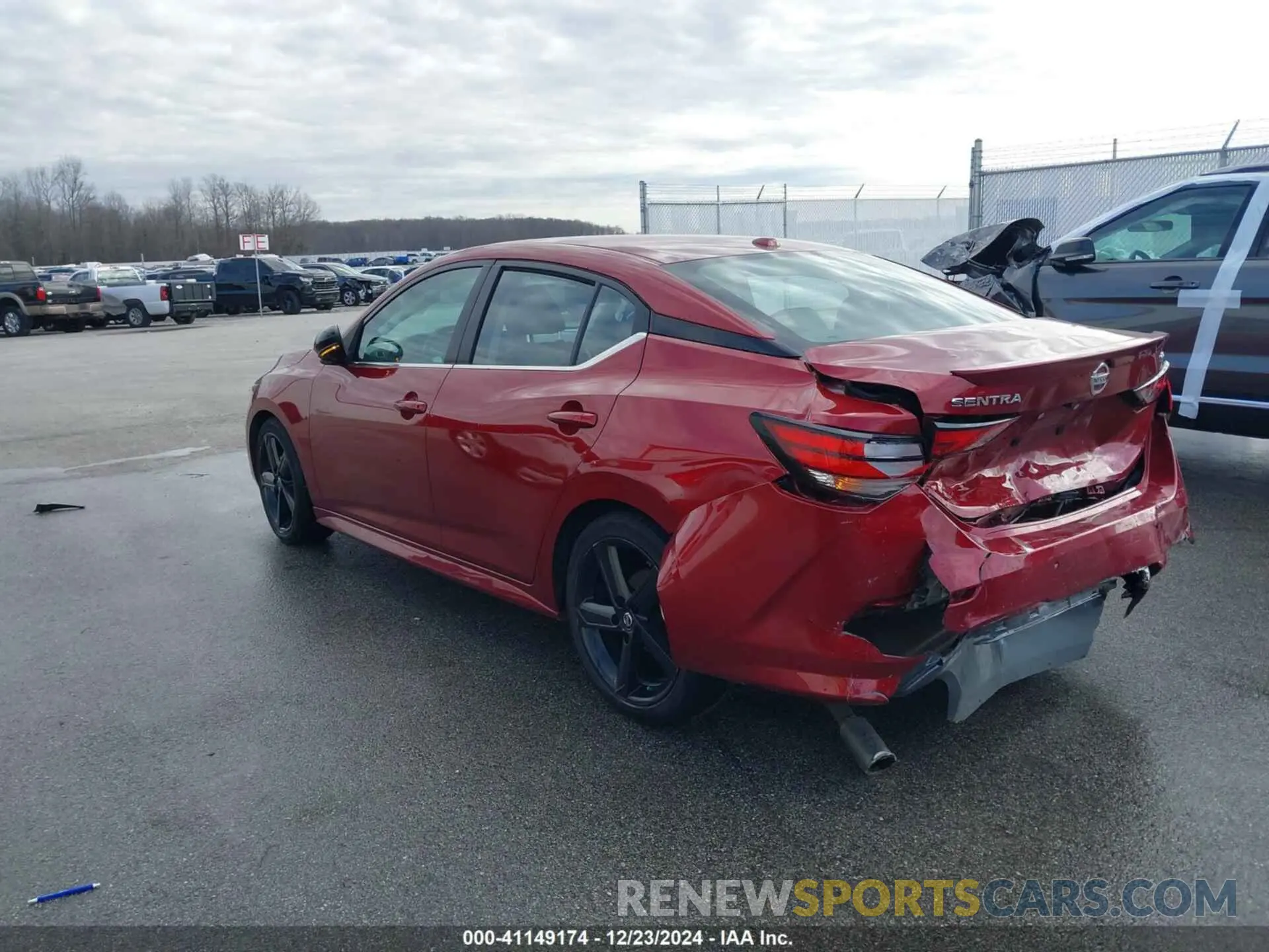 3 Photograph of a damaged car 3N1AB8DVXMY326342 NISSAN SENTRA 2021