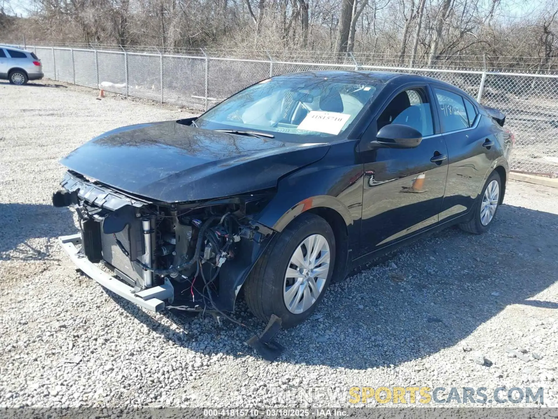 2 Photograph of a damaged car 3N1AB8BV0NY225010 NISSAN SENTRA 2022