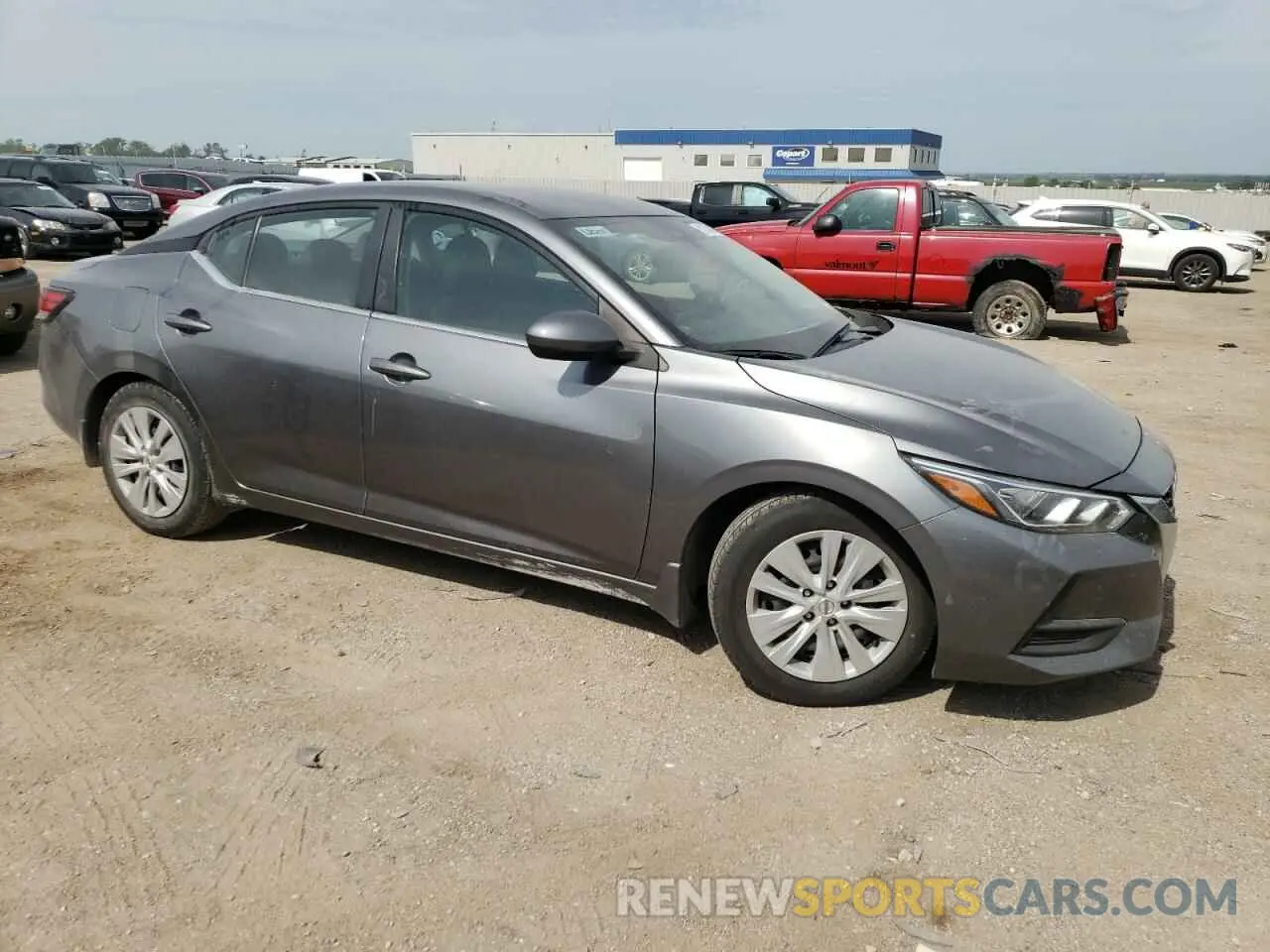 4 Photograph of a damaged car 3N1AB8BV0NY231082 NISSAN SENTRA 2022