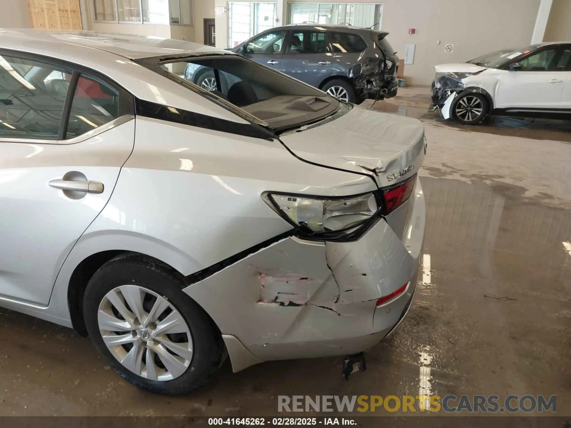 6 Photograph of a damaged car 3N1AB8BV0NY259819 NISSAN SENTRA 2022