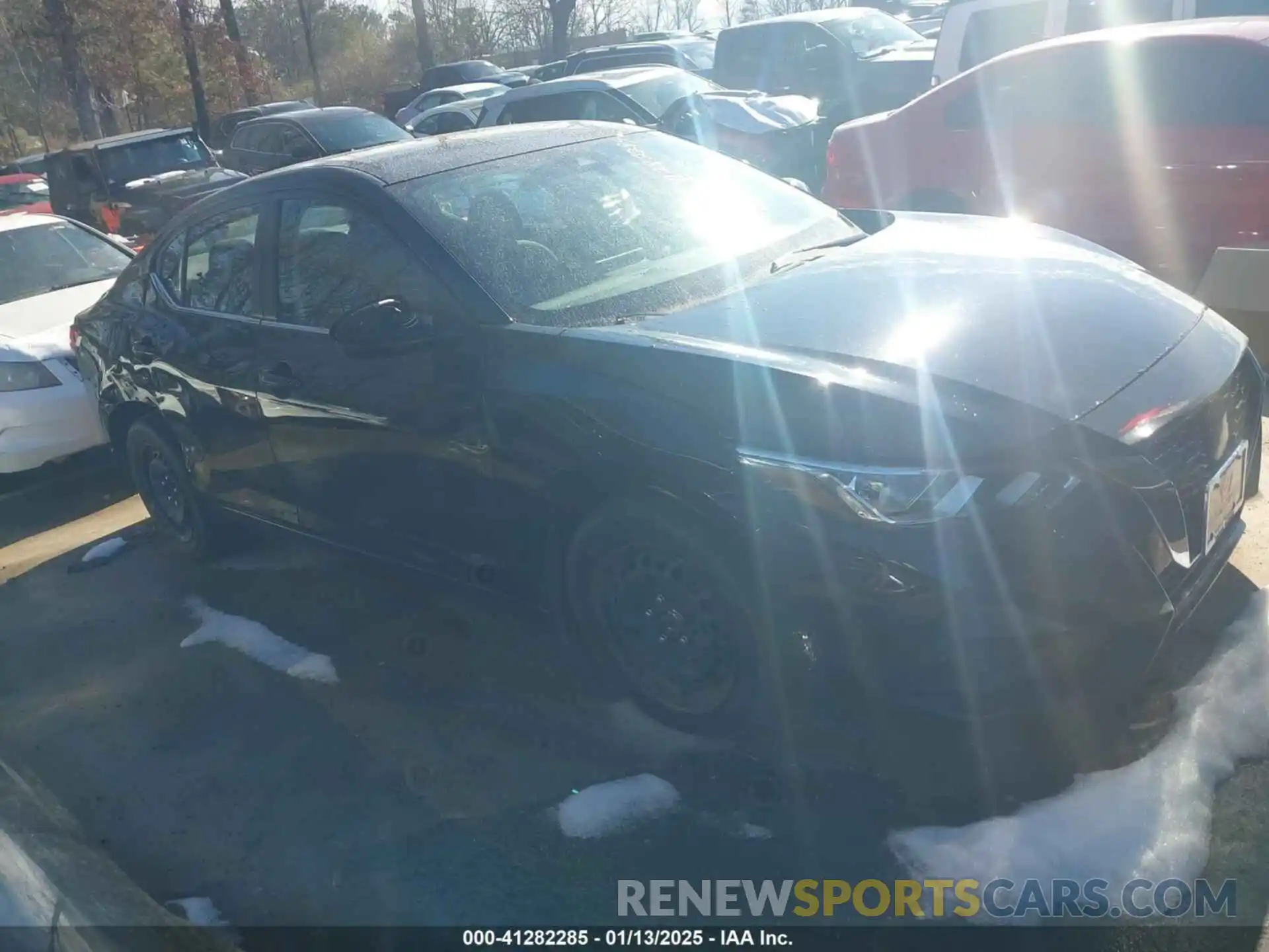 1 Photograph of a damaged car 3N1AB8BV0NY276118 NISSAN SENTRA 2022