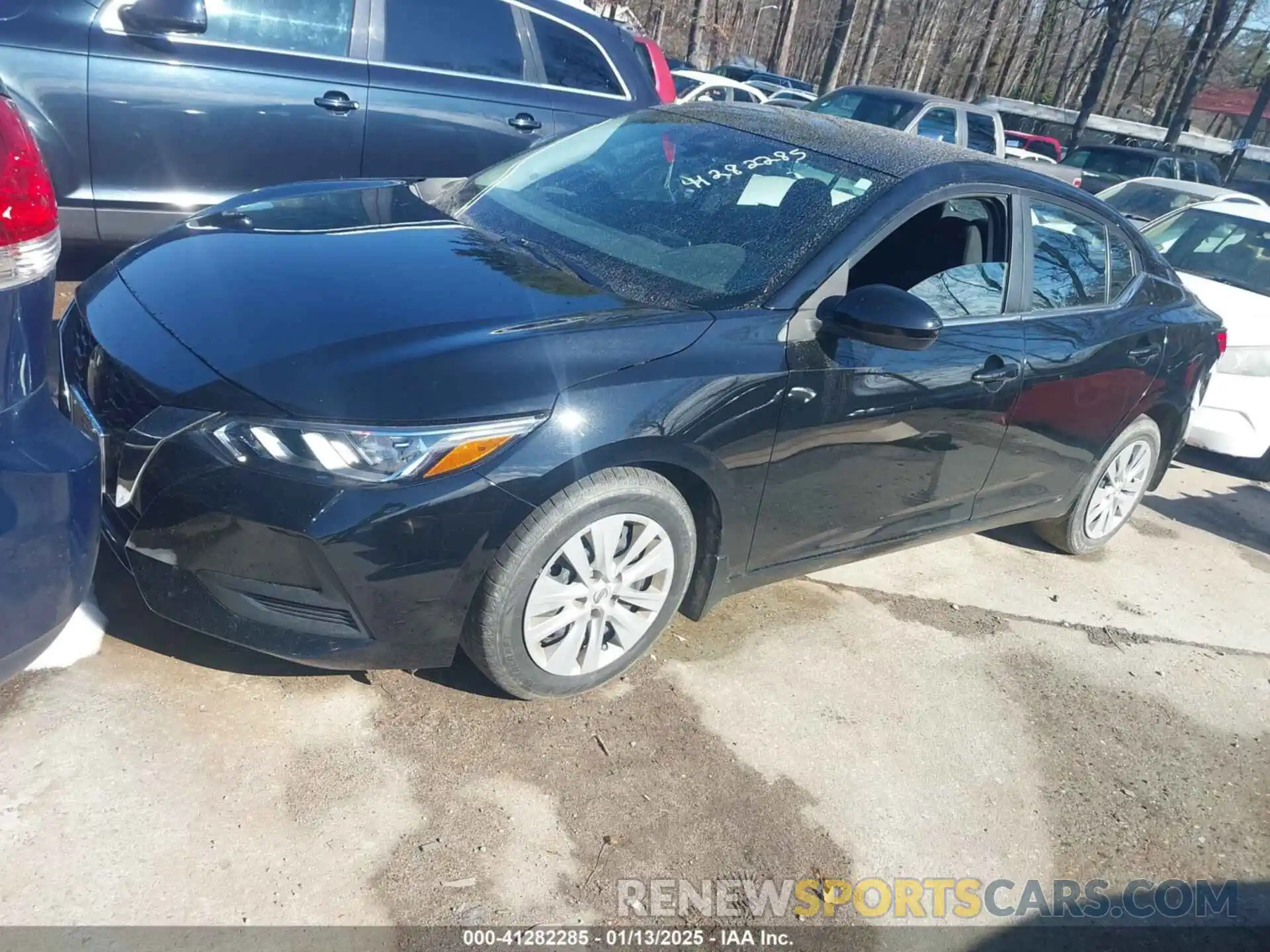 2 Photograph of a damaged car 3N1AB8BV0NY276118 NISSAN SENTRA 2022