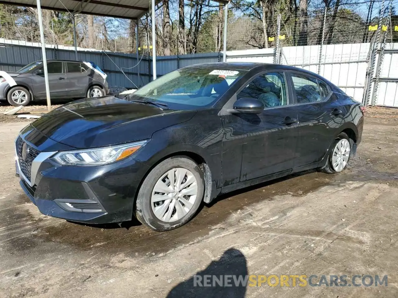 1 Photograph of a damaged car 3N1AB8BV0NY279911 NISSAN SENTRA 2022