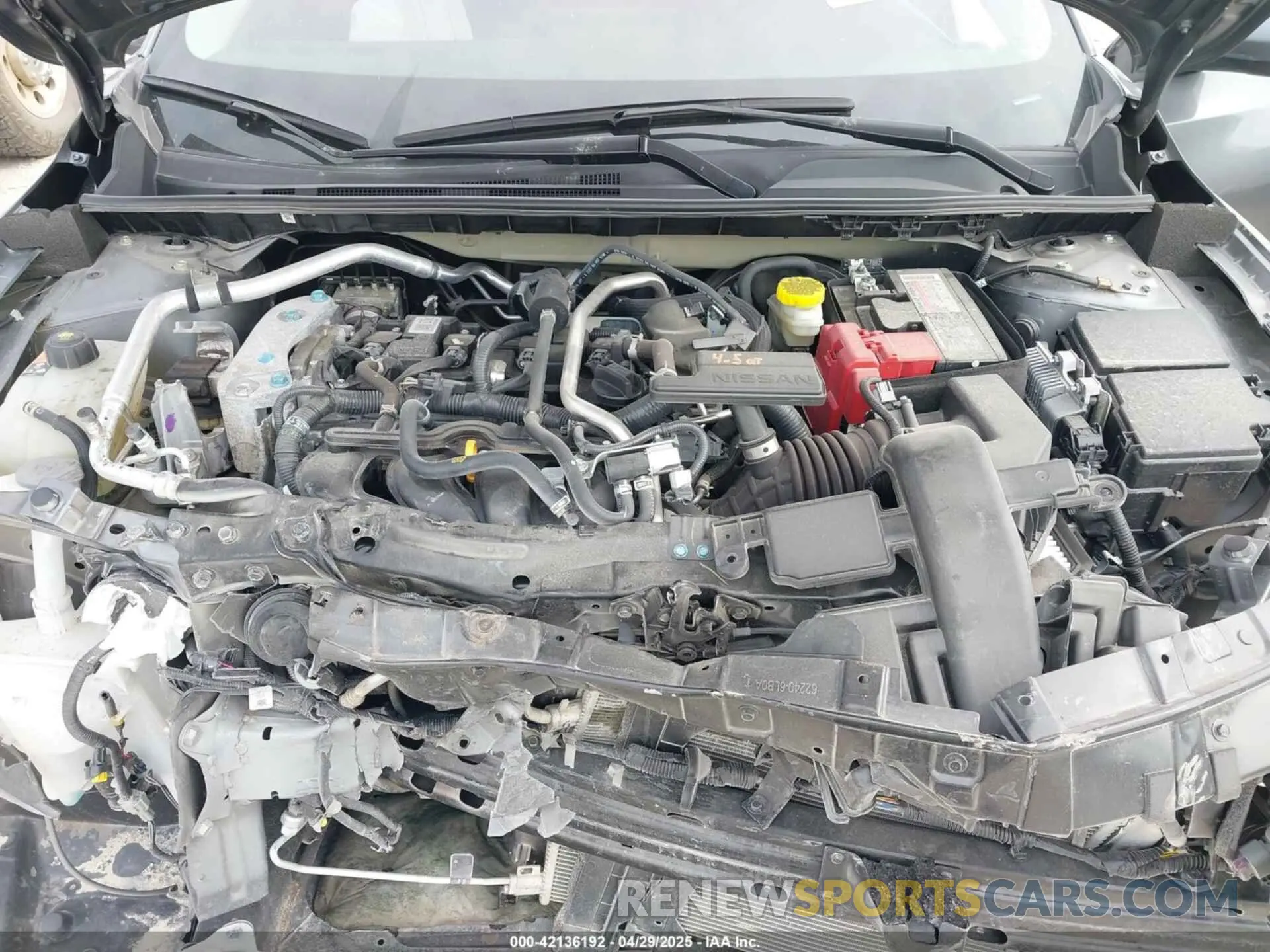 10 Photograph of a damaged car 3N1AB8BV0NY281819 NISSAN SENTRA 2022