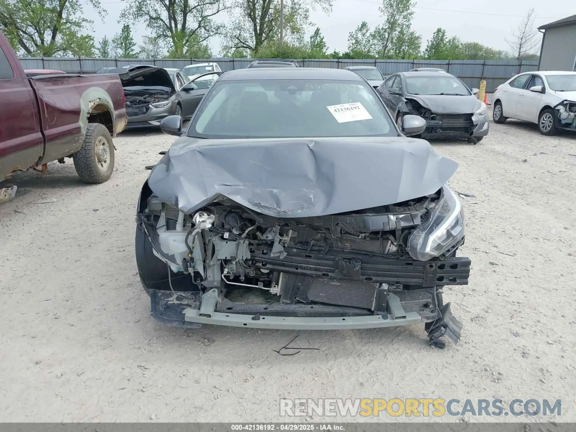 13 Photograph of a damaged car 3N1AB8BV0NY281819 NISSAN SENTRA 2022