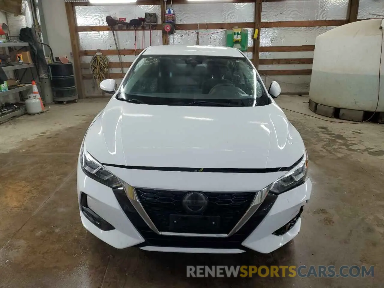 5 Photograph of a damaged car 3N1AB8BV0NY297180 NISSAN SENTRA 2022