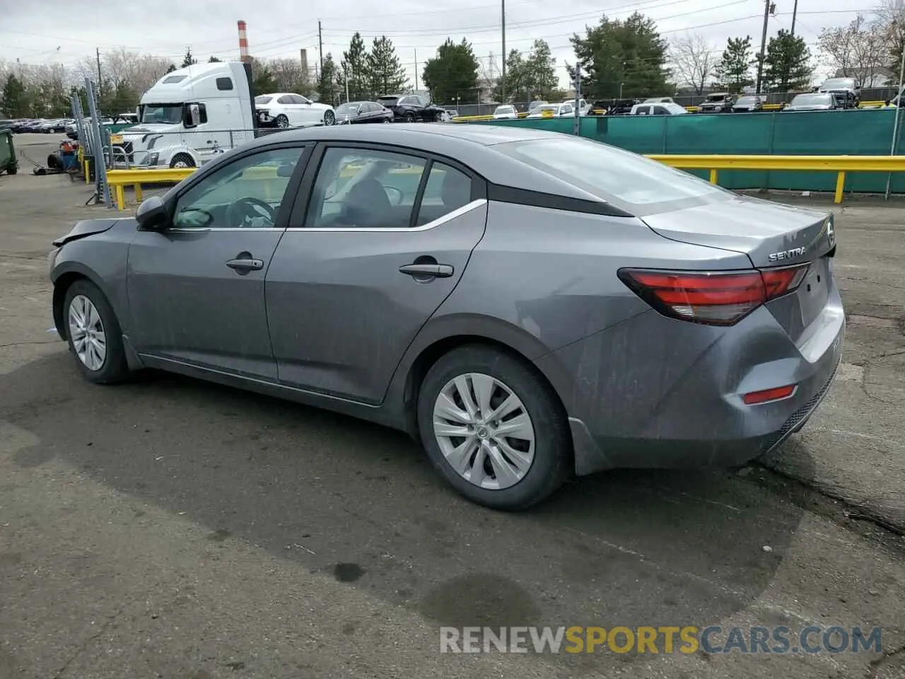 2 Photograph of a damaged car 3N1AB8BV1NY219944 NISSAN SENTRA 2022