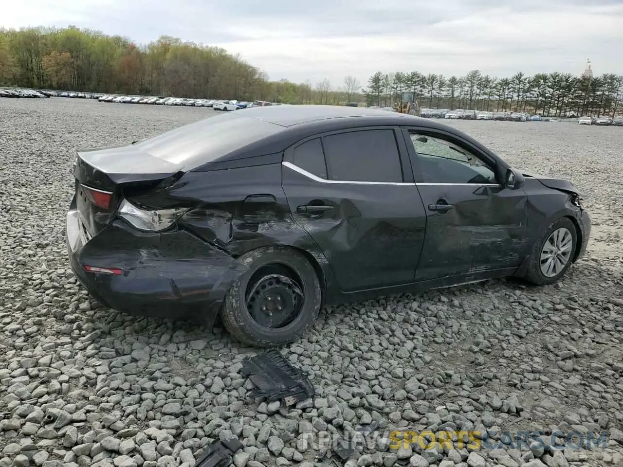 3 Photograph of a damaged car 3N1AB8BV1NY228286 NISSAN SENTRA 2022