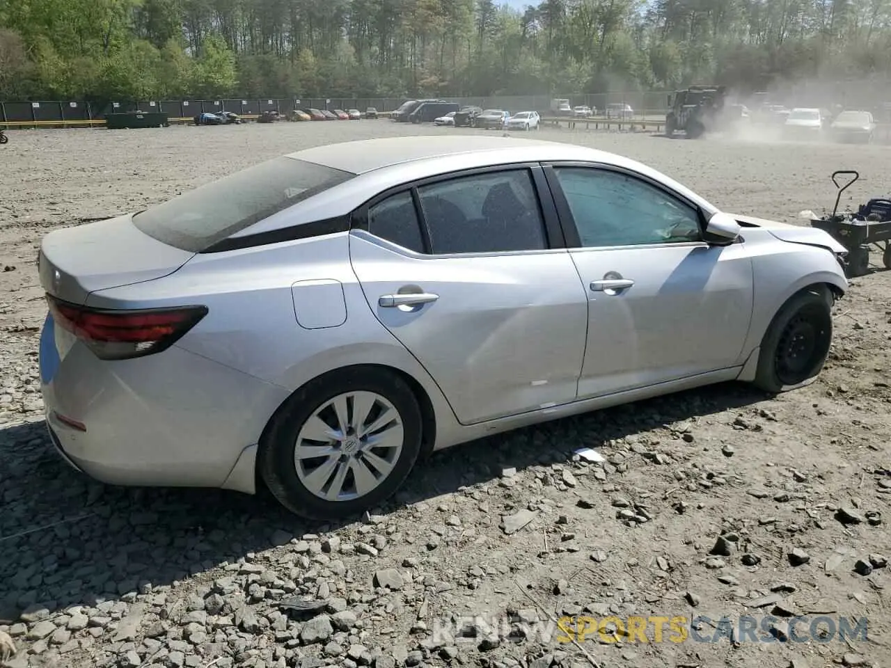 3 Photograph of a damaged car 3N1AB8BV1NY276452 NISSAN SENTRA 2022