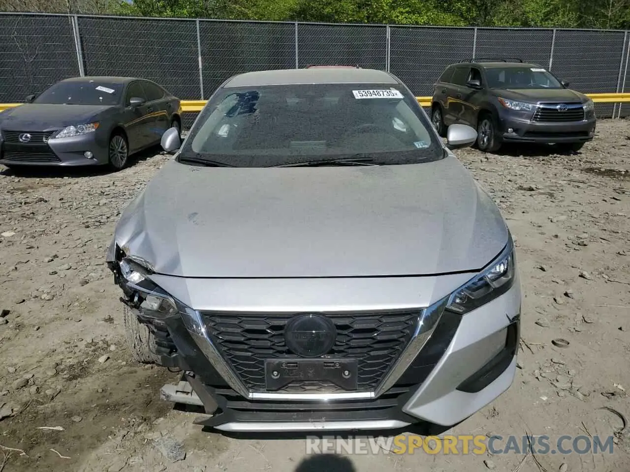 5 Photograph of a damaged car 3N1AB8BV1NY276452 NISSAN SENTRA 2022