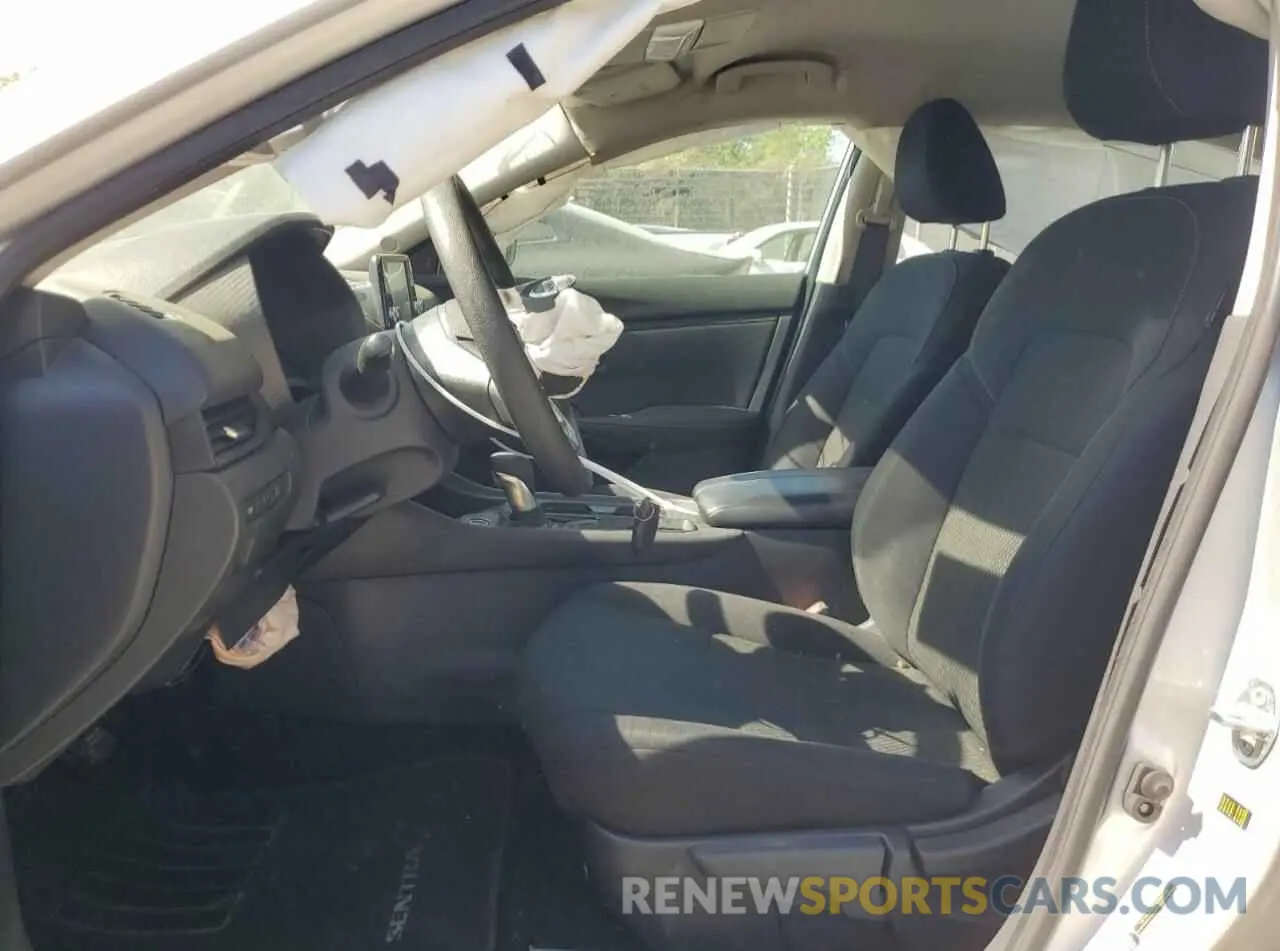 7 Photograph of a damaged car 3N1AB8BV1NY276452 NISSAN SENTRA 2022