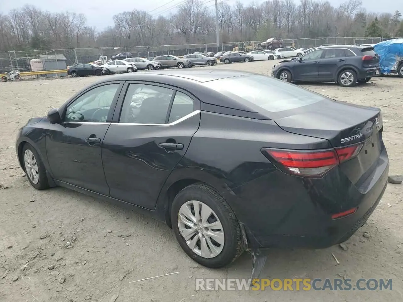 2 Photograph of a damaged car 3N1AB8BV1NY281232 NISSAN SENTRA 2022