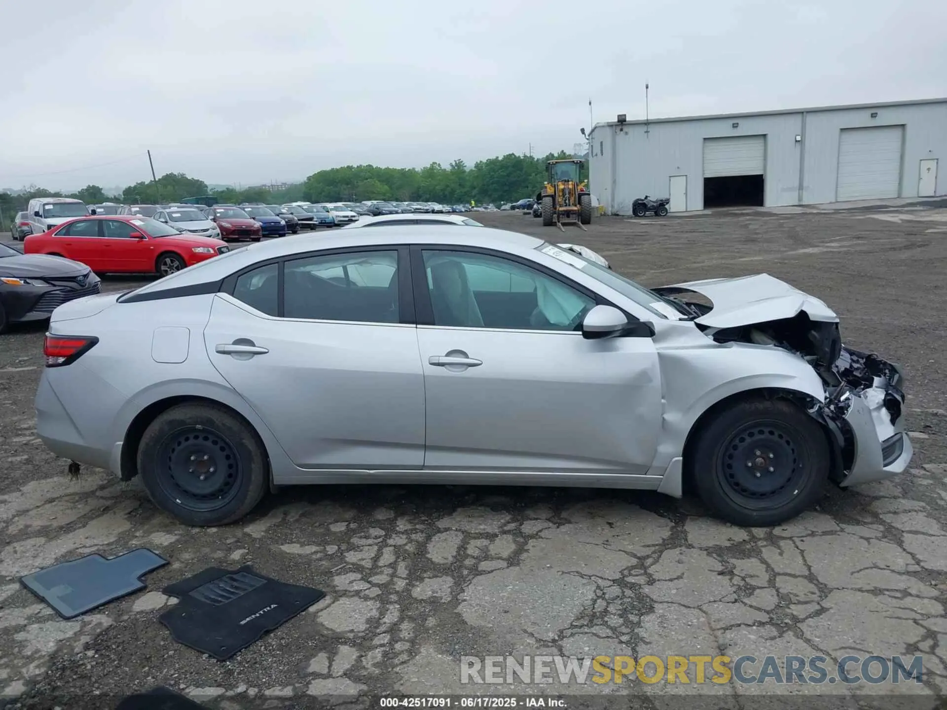 14 Photograph of a damaged car 3N1AB8BV2NY225915 NISSAN SENTRA 2022