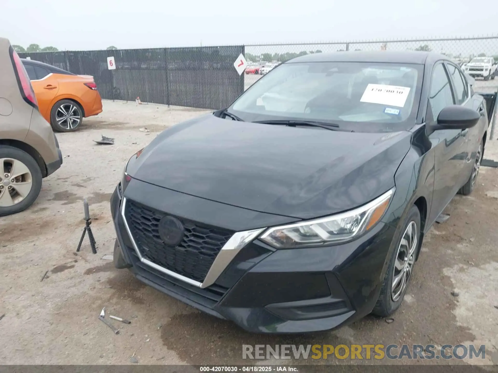 2 Photograph of a damaged car 3N1AB8BV2NY228510 NISSAN SENTRA 2022