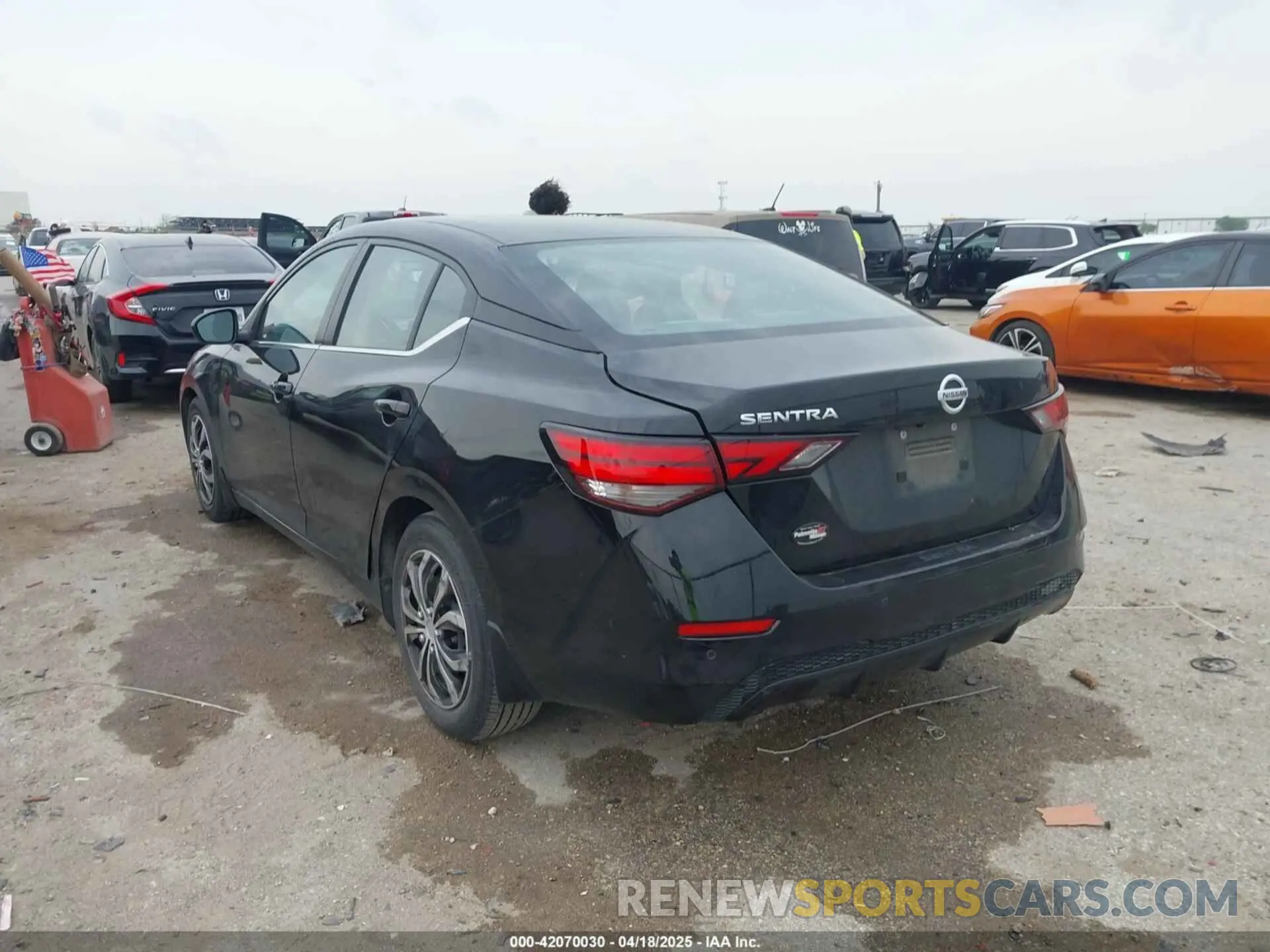 3 Photograph of a damaged car 3N1AB8BV2NY228510 NISSAN SENTRA 2022