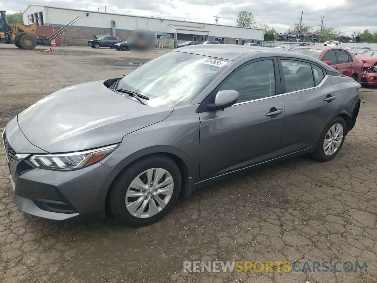1 Photograph of a damaged car 3N1AB8BV2NY239975 NISSAN SENTRA 2022