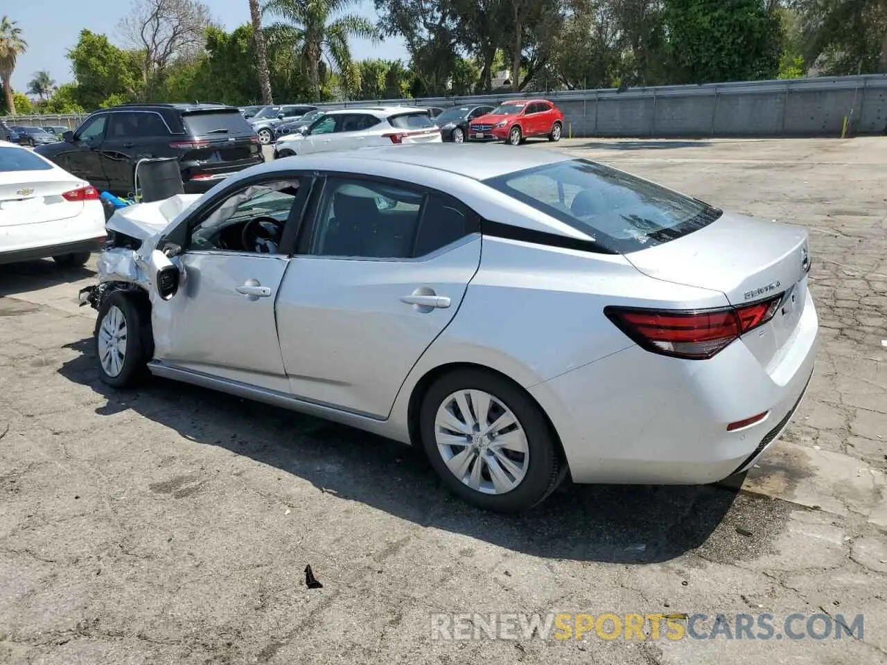 2 Photograph of a damaged car 3N1AB8BV2NY277917 NISSAN SENTRA 2022