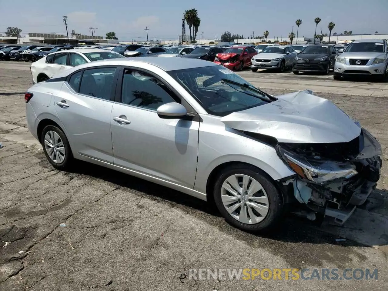 4 Photograph of a damaged car 3N1AB8BV2NY277917 NISSAN SENTRA 2022