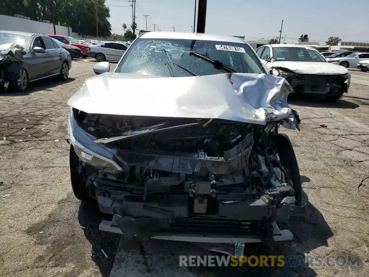 5 Photograph of a damaged car 3N1AB8BV2NY277917 NISSAN SENTRA 2022